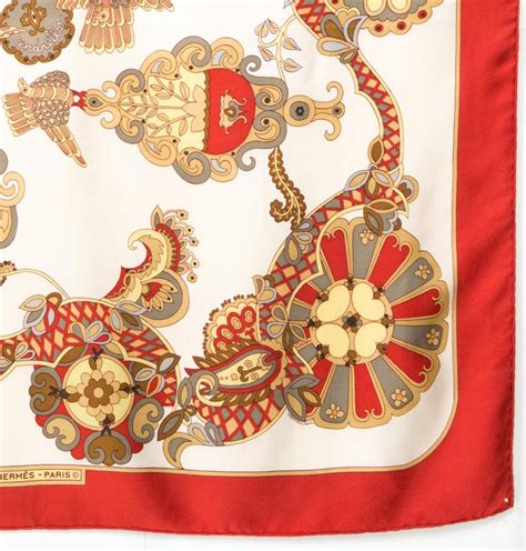 Hermes Cendrillon by Karin Swildens Silk Scarf 